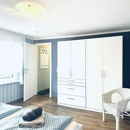 F-1112 Haus Strandnah, Terrasse Casa de Férias Lobbe