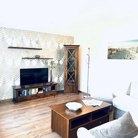 F-1112 Haus Strandnah, Terrasse Casa de Férias